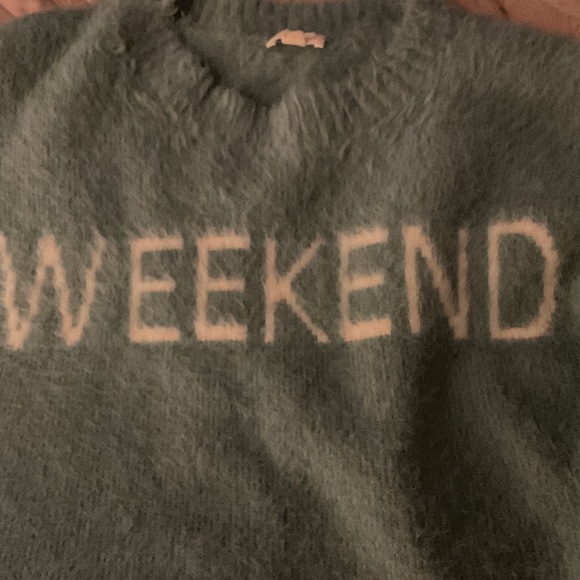 Hem & Thread Teal 'Weekend' Sweater - Picture 14 of 14